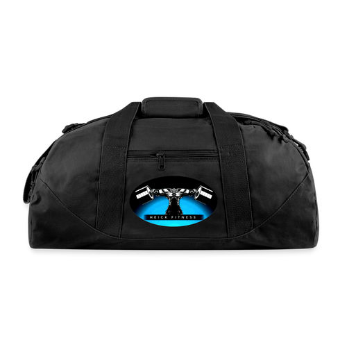 Heick Fitness Recycled Duffel Bag - black