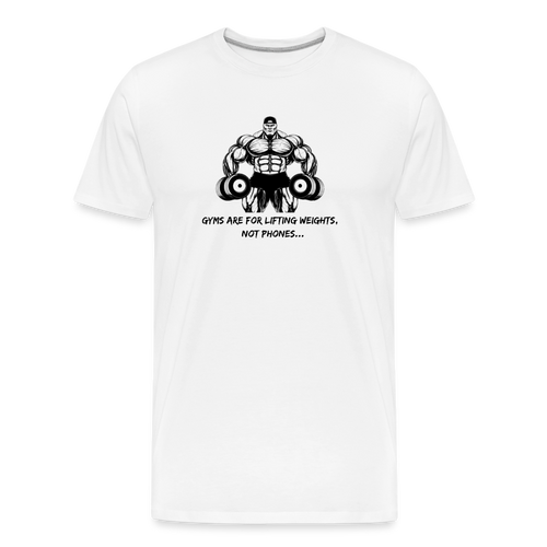 Men’s Premium Organic T-Shirt - white