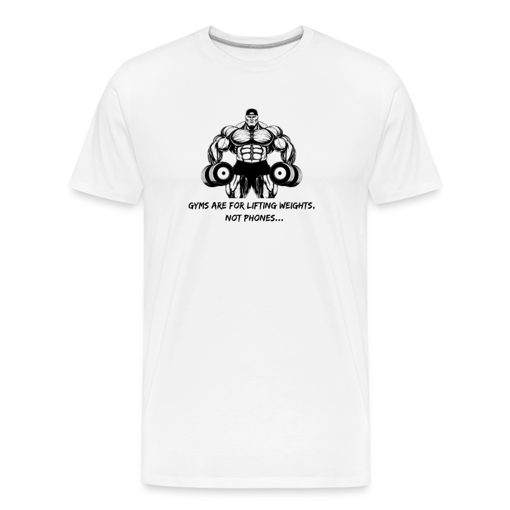 Men’s Premium Organic T-Shirt - white